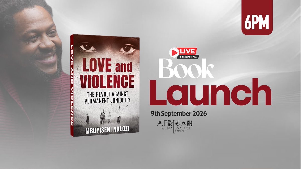 MabasaRodney's tweet photo. Tonight at 18h00, we dive into #LoveAndViolence . Join Prof. Achille Mbembe and Dr. Ndlozi for a conversation that promises to be both challenging and enlightening.

#AfricanRenaissancePodcast 
Ndlozi https://t.co/UZr9Yjflbn