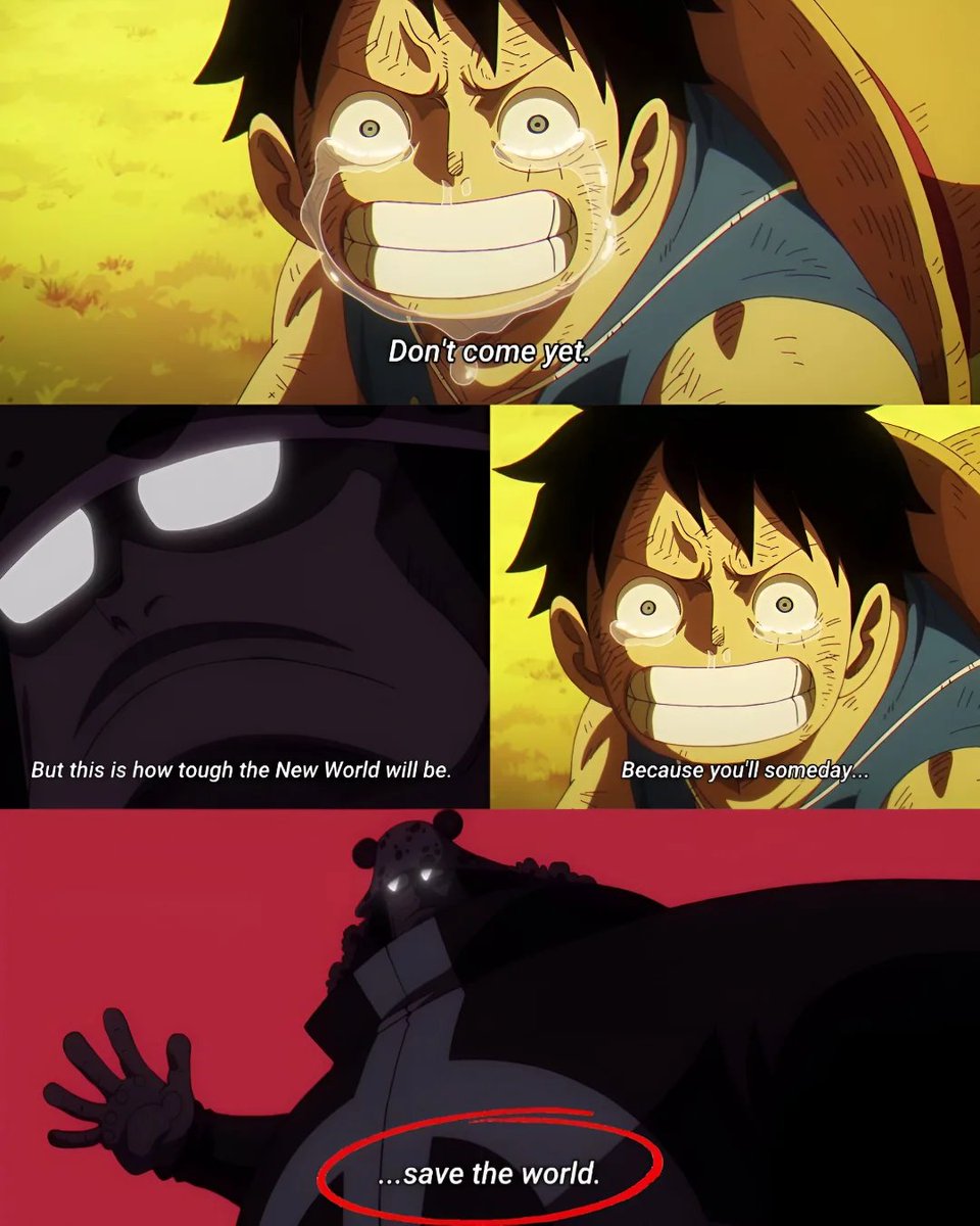 Anime_TaIk's tweet photo. He knew from the beginning that Luffy is joyboy😭💔 https://t.co/59BzhC6nmg
