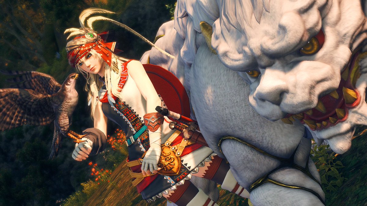 Samana1988's tweet photo. [“Tamer”]

#AltheaCam
#gpose • #gposers • #hyur_midlander • #beastmaster https://t.co/iODiAjh4Ik