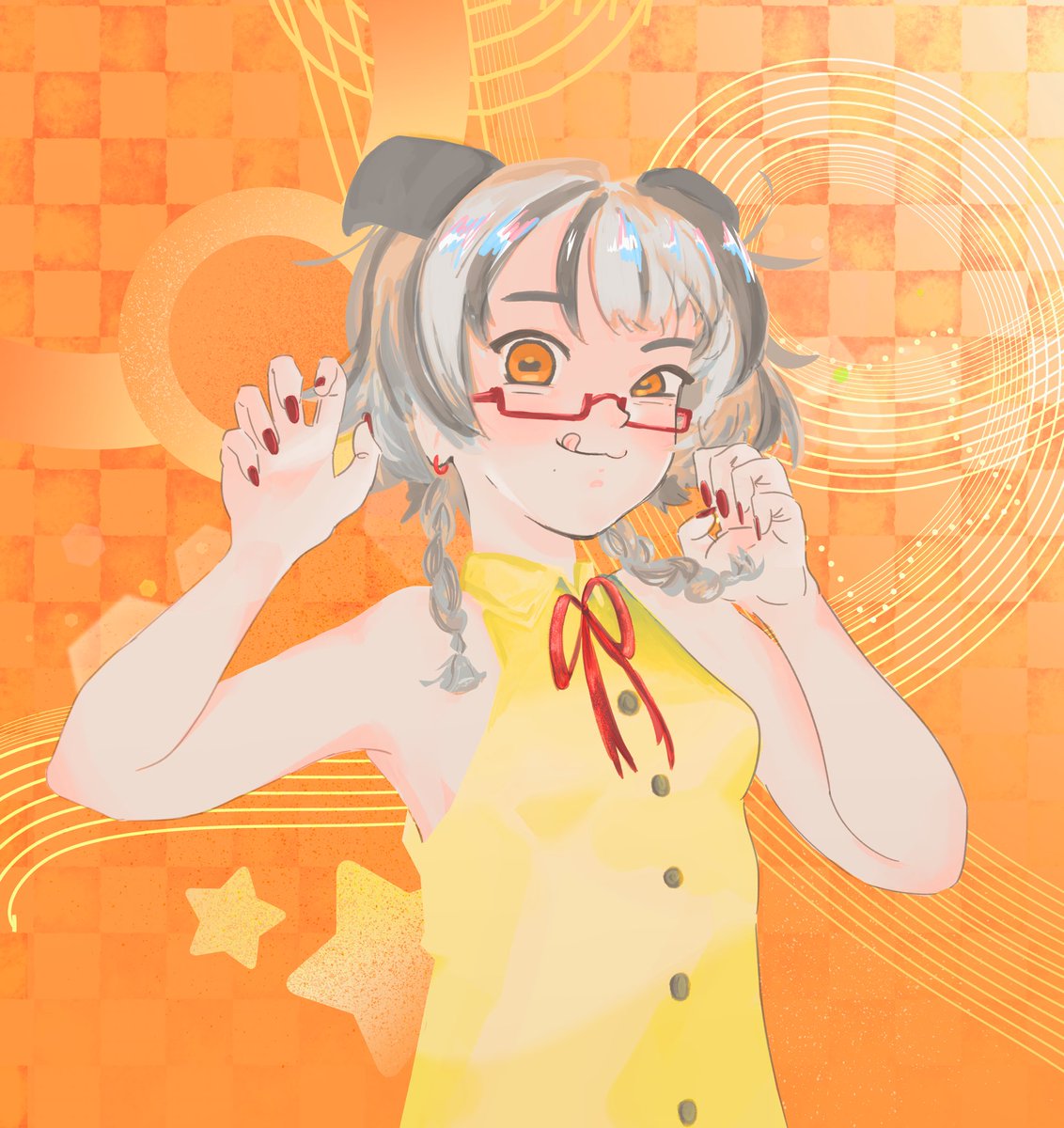 leepliee's tweet photo. @dxneeru So CUTE!!!! here’s my sona hehe >_<!!! https://t.co/eBo2PMmLrS