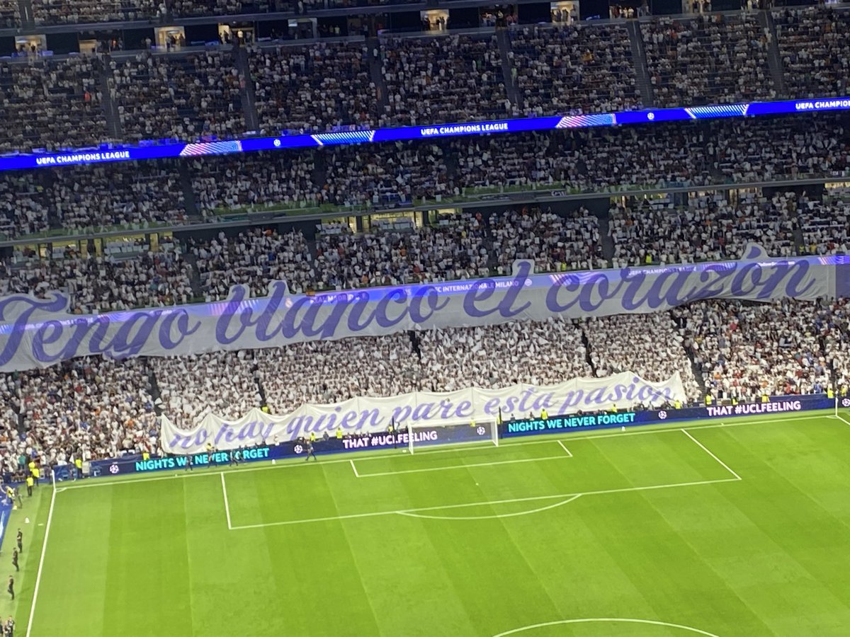 Codes_4's tweet photo. #santiagbernabéu #realmadri̇d #champions https://t.co/quZfo6pXEW
