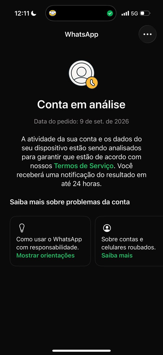 Jefersoncbn's tweet photo. E no meu whats que caiu novamente! https://t.co/wlzCmUmQya