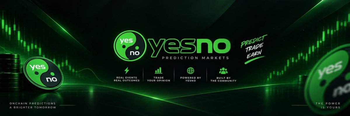 weRHtribe's tweet photo. YesNo is launching this Friday 11/09/2026 on Robinhood chain.

PREDICT WITH CONFIDENCE.
Simple bets. Any size. Zero unnecessary complexity.

Come early. Bring the squad. Build the floor.

The ticker + CA drop first on:
📲 Telegram: https://t.co/Xm3JfJVNOI
🐦 Official X: https://t.co/UG8RtTfvSR

YES or NO. 🎯