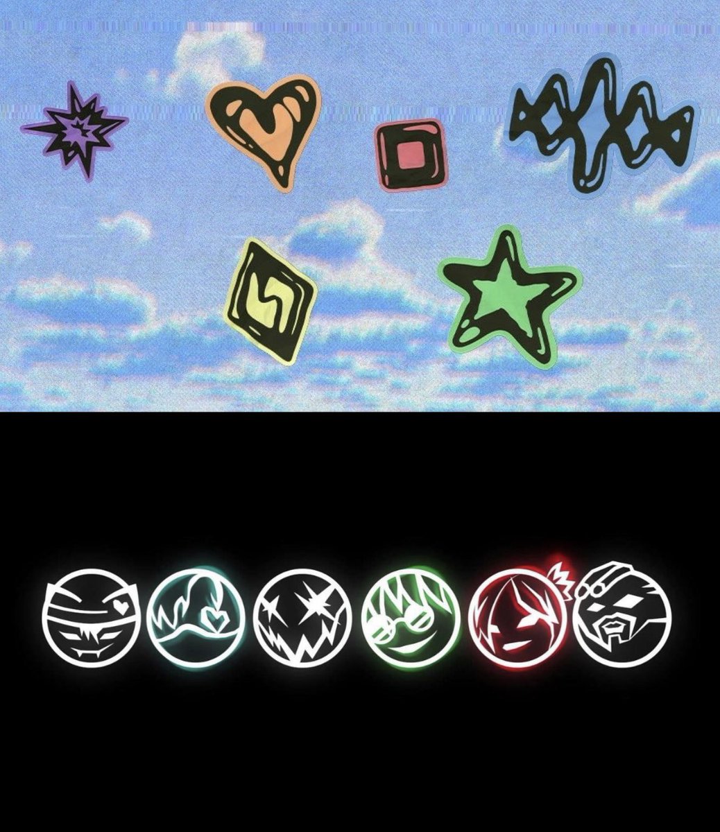 luxnoira's tweet photo. new vs old heartsteel member icons !! https://t.co/UBnHfho28m