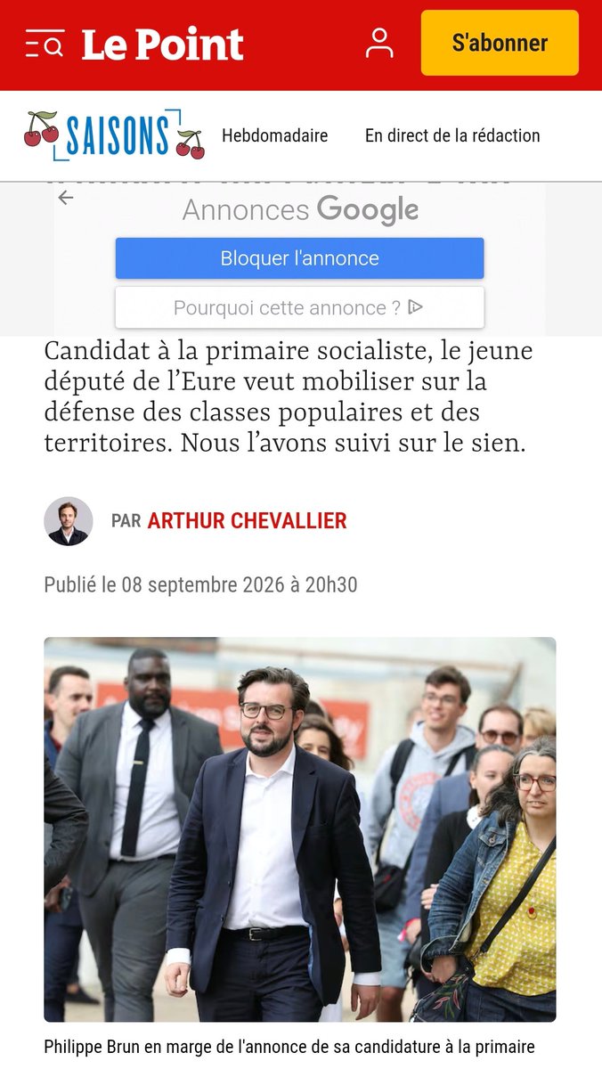 RomainEskenazi's tweet photo. Très bon portrait de @p_brun dans @LePoint : un élu de terrain, un bosseur dont l'action à l'Assemblée est inspirée des rencontres sur son territoire.

https://t.co/UAdO2GhhBk https://t.co/93vMEuyzb6