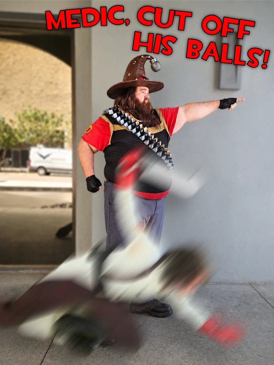 MerchantTF's tweet photo. Medic, CUT OFF HIS BALLS!
Source: https://t.co/eM0A65Rqkw https://t.co/j9xSfJwqMY
