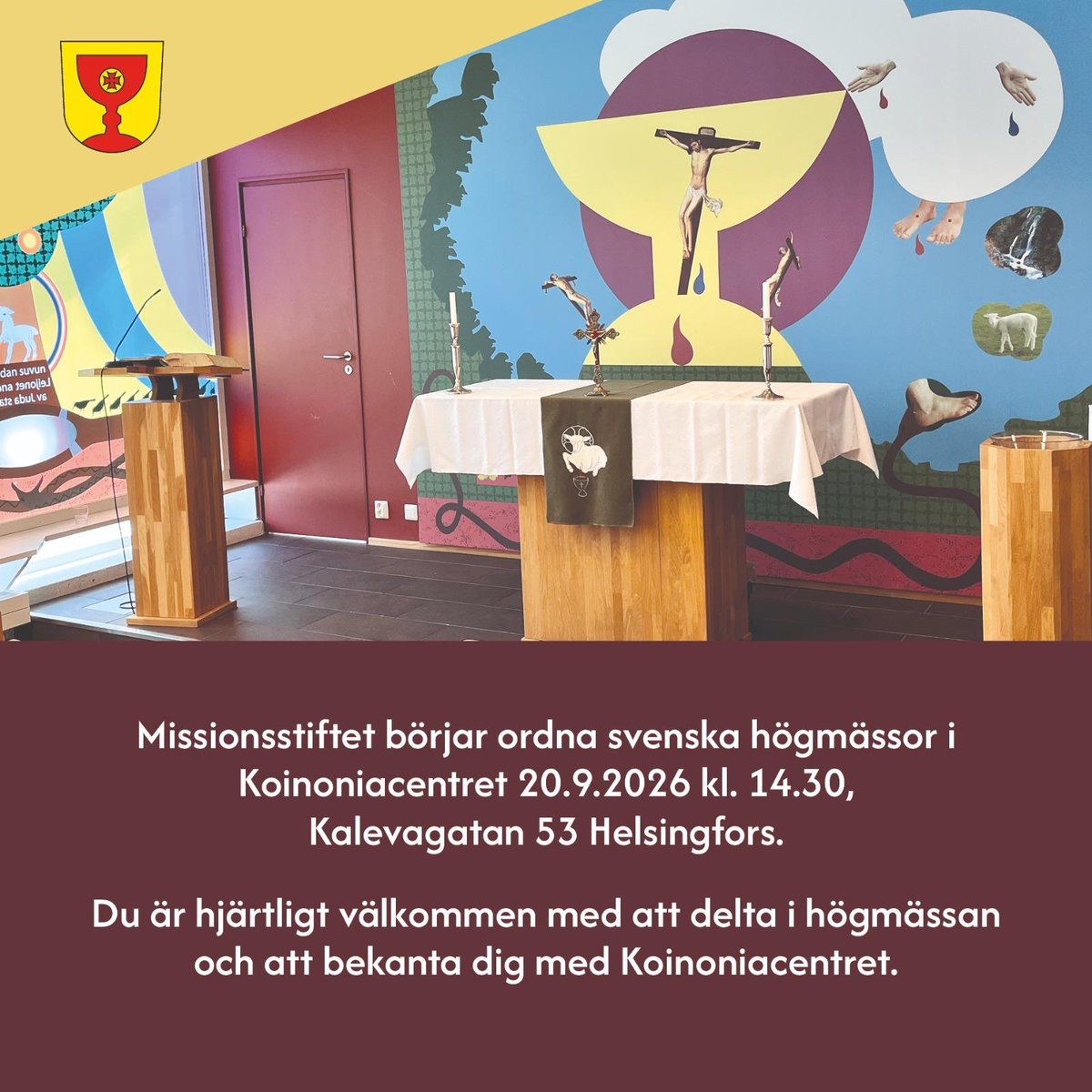 OAGranlund's tweet photo. #Missionsstiftet #Helsingfors #Lähetyshiippakunta #LHPK #Helsinki https://t.co/T0xkQ4VZwo