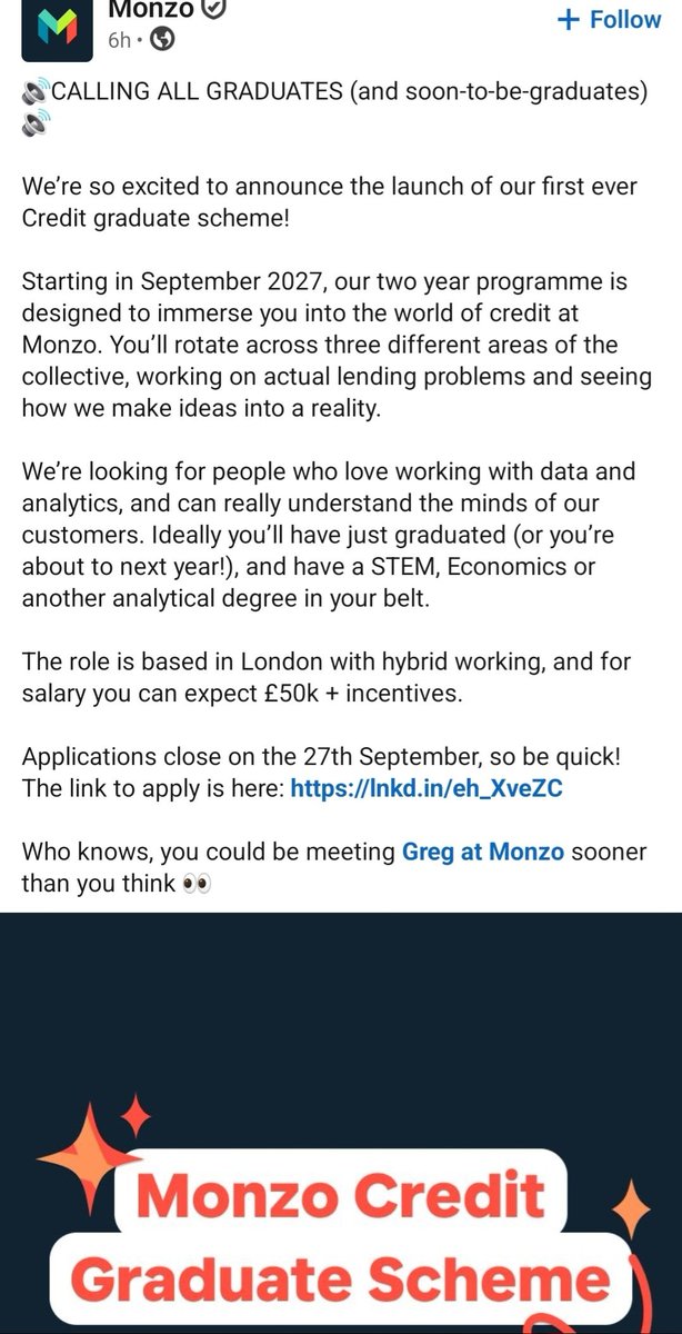 taadelodun's tweet photo. For UK graduates and soon to be.

Please share 🙏

https://t.co/7S1loekyAK https://t.co/zIOXdz9B1p