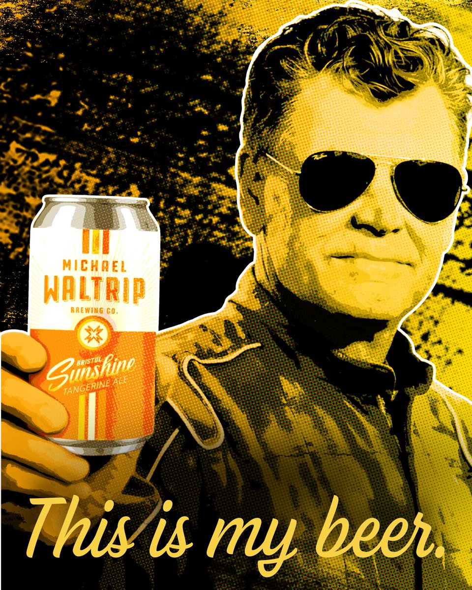 WaltripBrewing's tweet photo. ☀️🍊 REMINDER: YOU COULD WIN THIS BRISTOL SUNSHINE POSTER SIGNED BY MICHAEL WALTRIP! 🏁🍻

Look at that fresh autograph! Want a chance to make it yours? 👀

👉 Enter Here: https://t.co/XNBQMH7ayj

Don’t miss your shot — enter now and bring home a piece of Bristol Sunshine history! ☀️🍊