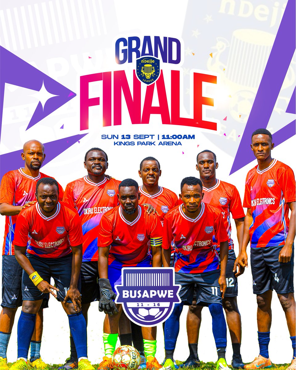 busapwefc's tweet photo. 👑 WE’RE COMING TO BE CROWNED 🏆

The season finale is here &amp; we are ready to finish what we started.

🏆 THIS IS OUR MOMENT! 🛡️
#Busapwe #NdejjeLeague https://t.co/NpdqR3tojp
