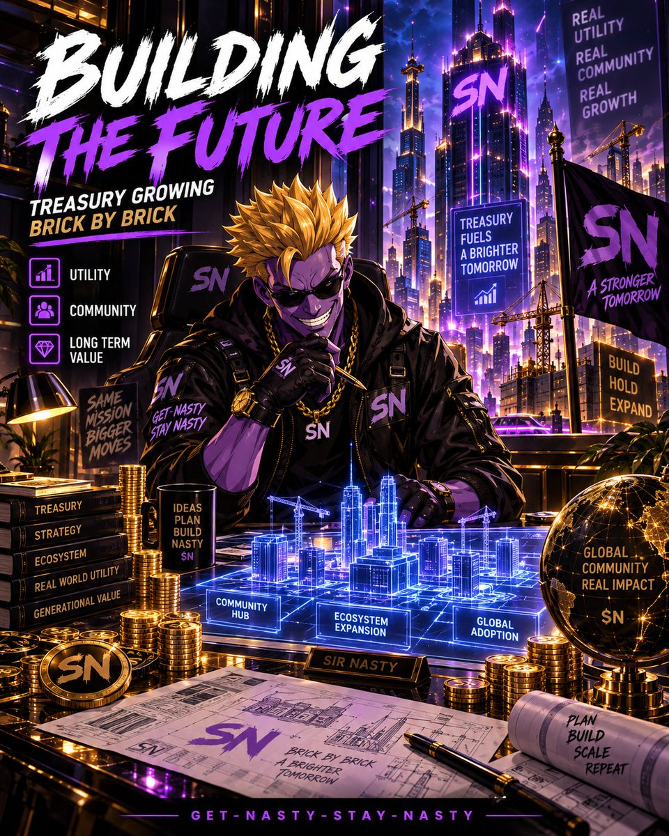 SirNastymeme's tweet photo. ✅ $SN CHECKLIST — WORK IN PROGRESS

We’re tightening up the entire Sir Nasty ecosystem.

☑️ Fixing the logo across platforms
☑️ Updating CoinGecko / terminal information
☑️ Cleaning up links + branding
☑️ Improving the website
☑️ Making the ecosystem easier to navigate
☑️ Staking dApp live
☑️ DAO foundation in place
☑️ NFTs in development
☑️ Nasty Nexus Worlds being built

No shortcuts. We’re going through everything and making sure $SN looks and operates the way it should.

One piece at a time. One ecosystem.

Get-Nasty-Stay-Nasty. 🔥