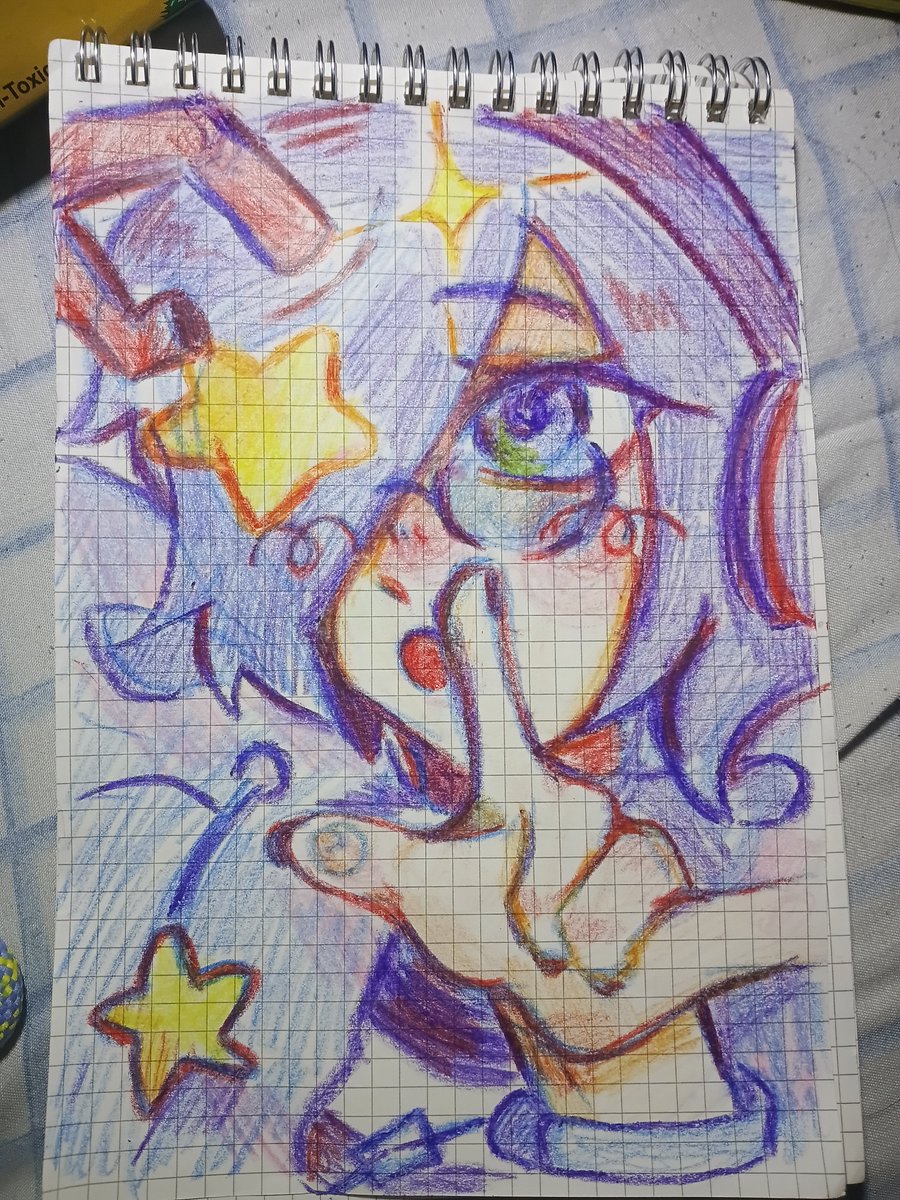 TheFoolShuujin's tweet photo. Crayon doodle of my sona https://t.co/nA8RibjqPe