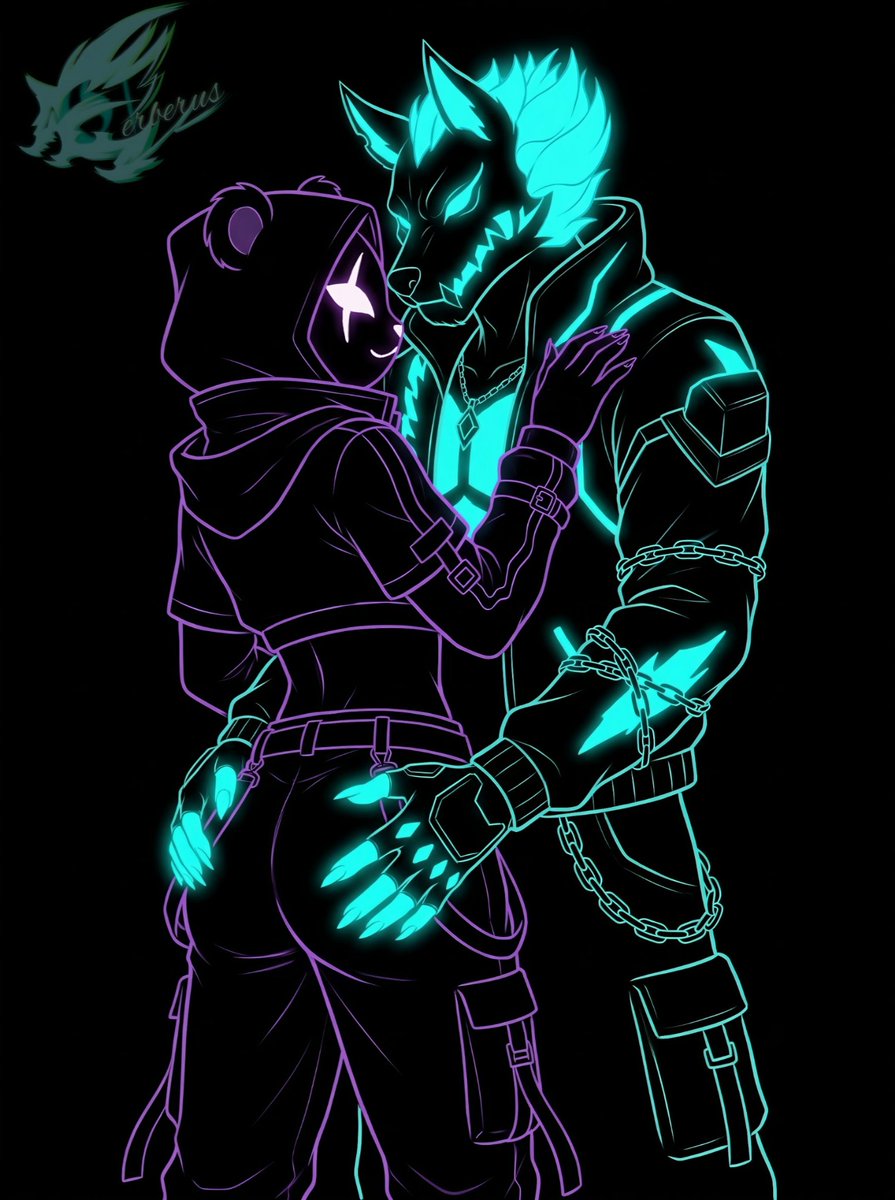 adrian71948813's tweet photo. Cerberus x Raven team leader 💜🩵

#Cerberus #RavenaTeamLeader #Fortnite #FortniteArt https://t.co/G1xK4WjHoN