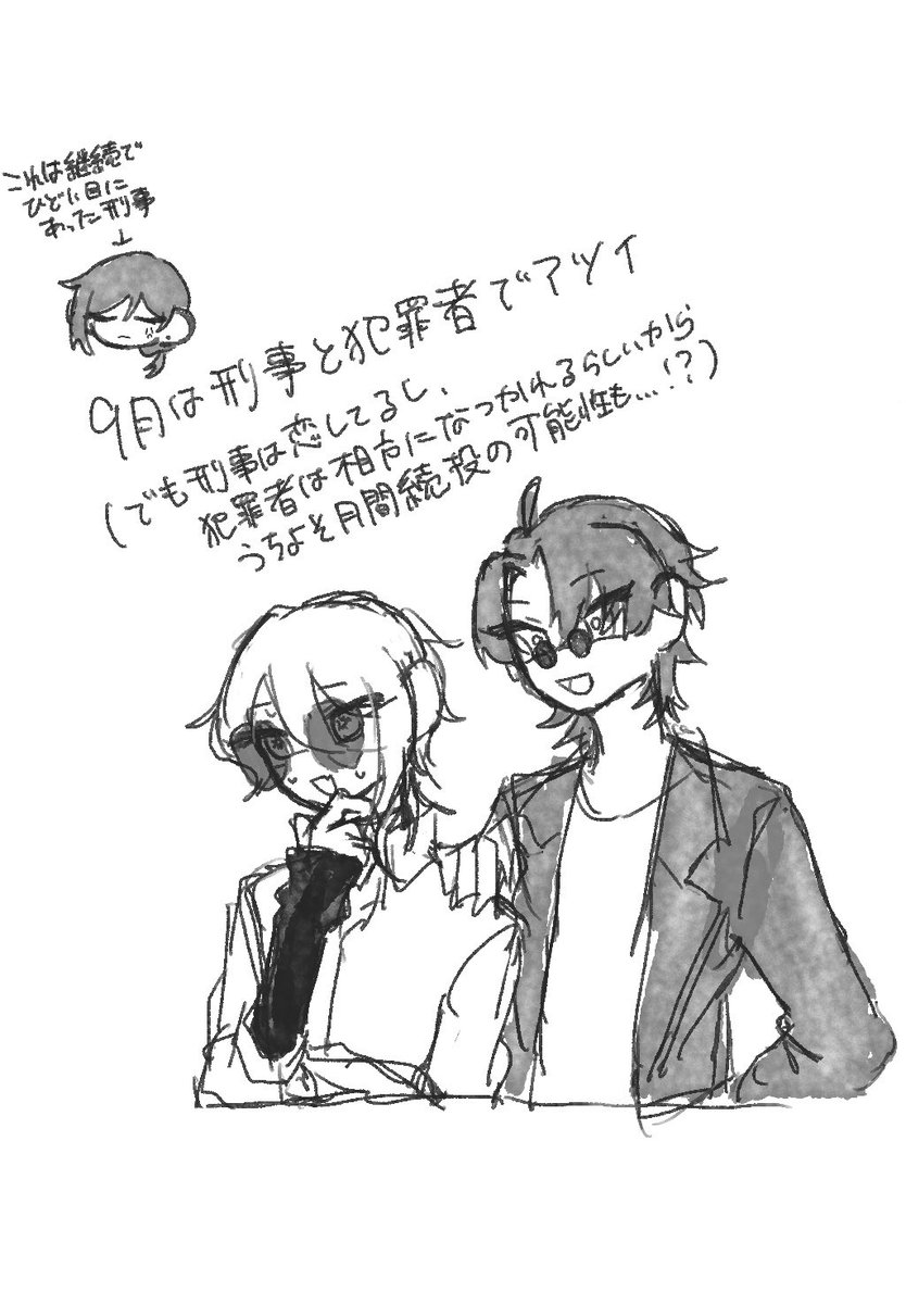 Moimo_TRPG's tweet photo. らくがき いろんな人の探索者を勝手に借りている https://t.co/JiXNx7JK5N