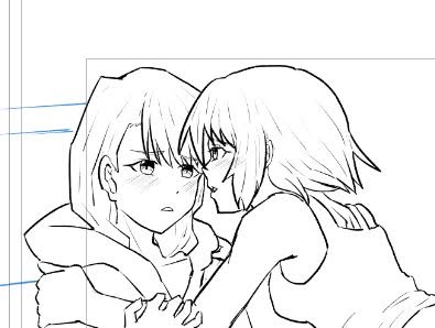 ichigobego's tweet photo. WIP #漫画家志望 #絵描きさんと繋がりたい #百合 #ノワール https://t.co/vOgopZt0iY