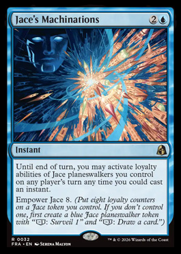 WillErker's tweet photo. First Crack at Kasmina "Twin" for Pioneer

Release is a proxy for Jace's Machinations

Deck has two different turn 3 Combo Kills

Kasmina getting to add counters to Narset is nice https://t.co/yDY34clzMv