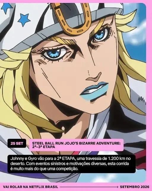Saif_Viatrent's tweet photo. Steel ball run stage 2 new shot https://t.co/IcYNoSg3fC