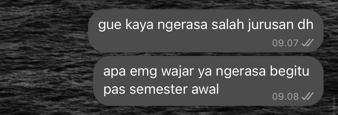 doukbingg's tweet photo. penyakit semester awal kahh😂 https://t.co/Fma9PhylMm