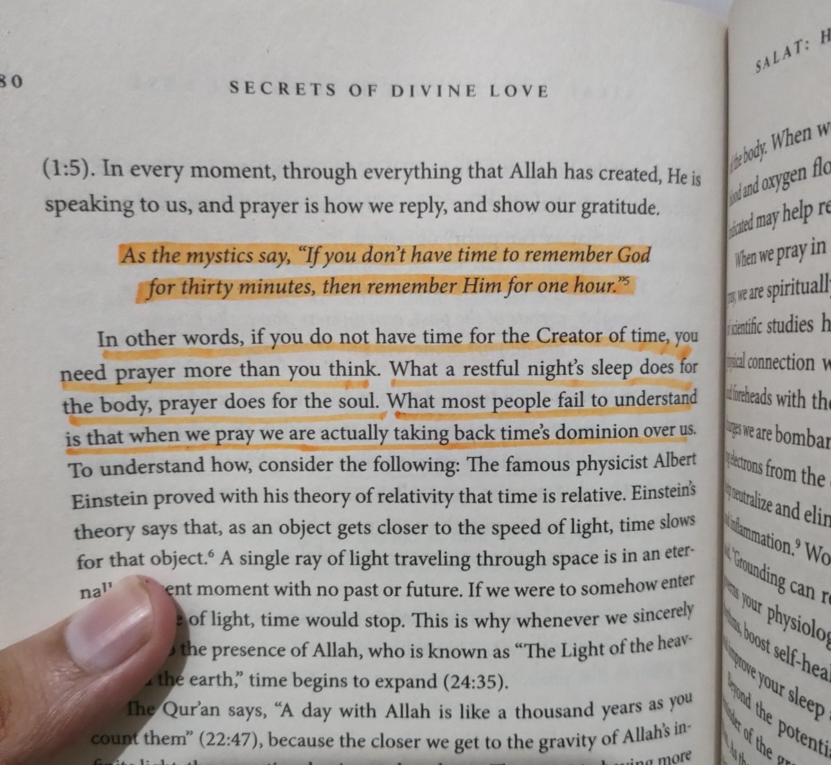 Ankitraj0221's tweet photo. What a hard hitting quote 🙏😮‍💨 
"If you don't have time to remember God for thirty minutes, then remember Him for one hour."
#book #BookRecommendation #Readersfavourite
#Sprituality #solitude https://t.co/UFYlsbdKNe