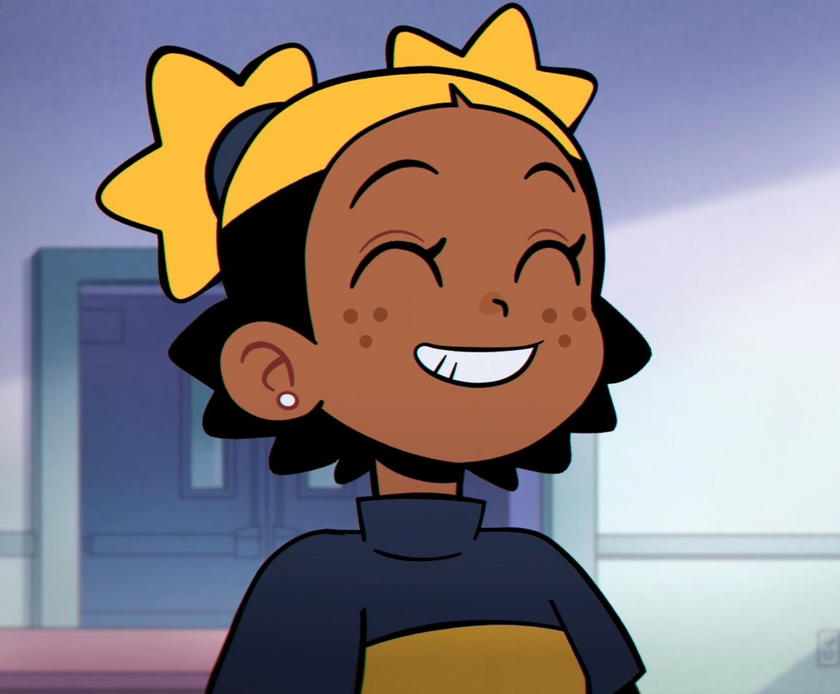 Justadumbartist's tweet photo. Edits of Aika with freckles! I love to think she has freckles 
#idwtbamg https://t.co/acqEBhqSXM