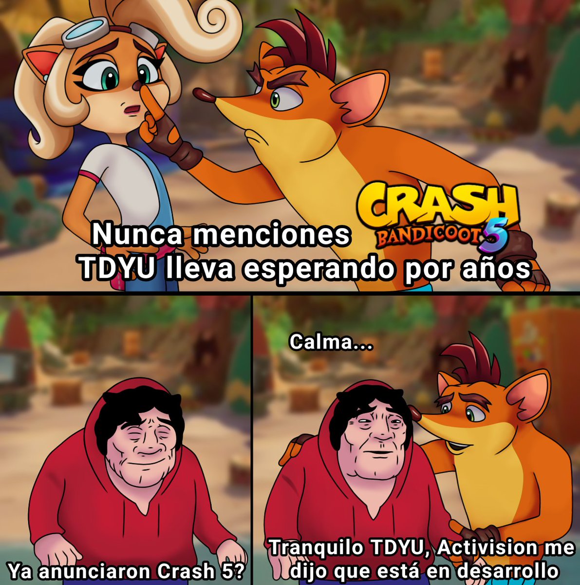 tdyu97's tweet photo. 11 am y no publicas nada mi Crash.
El 30° Aniversariooooo https://t.co/D075OzXEh6