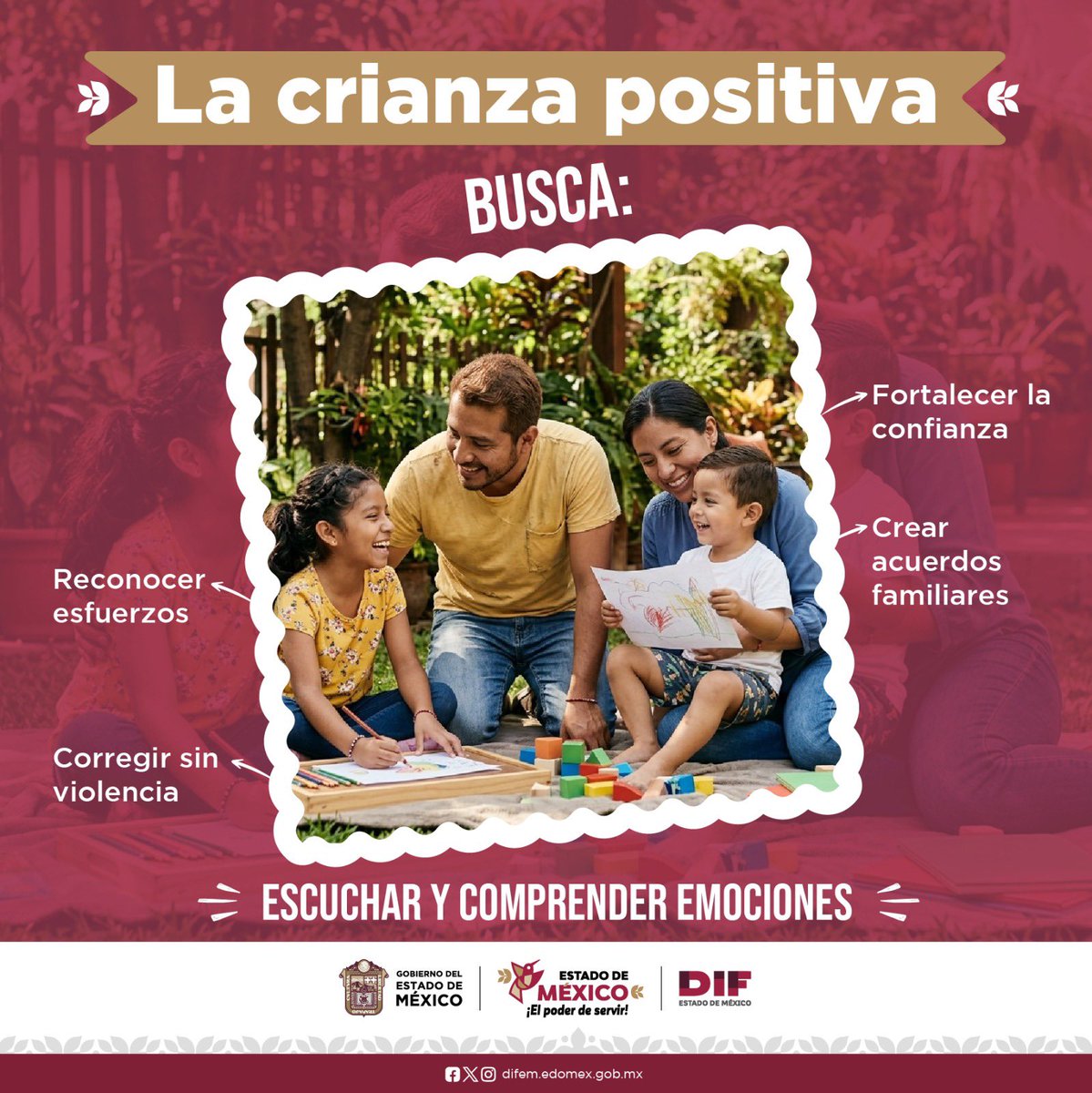 DIFEM_'s tweet photo. 👧🏻 ❤️ 👦🏻 Educar desde el amor y sin violencia ayuda a que niñas y niños desarrollen seguridad, confianza y herramientas para relacionarse de manera sana. #ElPoderDeServir https://t.co/9qgqJhINok