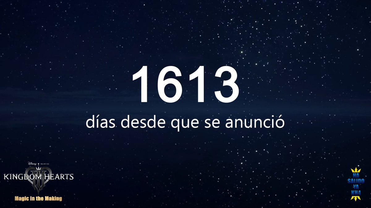 HaSalidoYaKH4's tweet photo. Han pasado 1613 días desde que se anunció KH4 en el evento del 20º aniversario. Aún no ha salido.
Han pasado 483 días desde que se anunció la cancelación de Missing Link.
#KingdomHearts4 #KH4 #KHIV #KingdomHearts https://t.co/vLuDrlhNtN