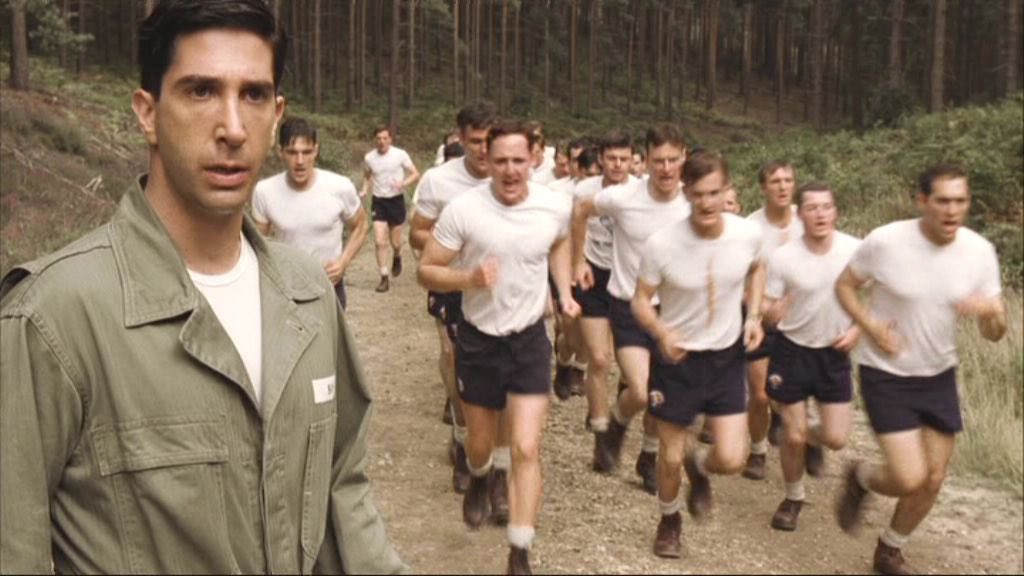 25YearsAgoLive's tweet photo. Band of Brothers, a new epic WWII miniseries, premieres on HBO. 

With a budget of $125 million, it is the most-expensive television miniseries ever made. https://t.co/jJqvcLKTAI