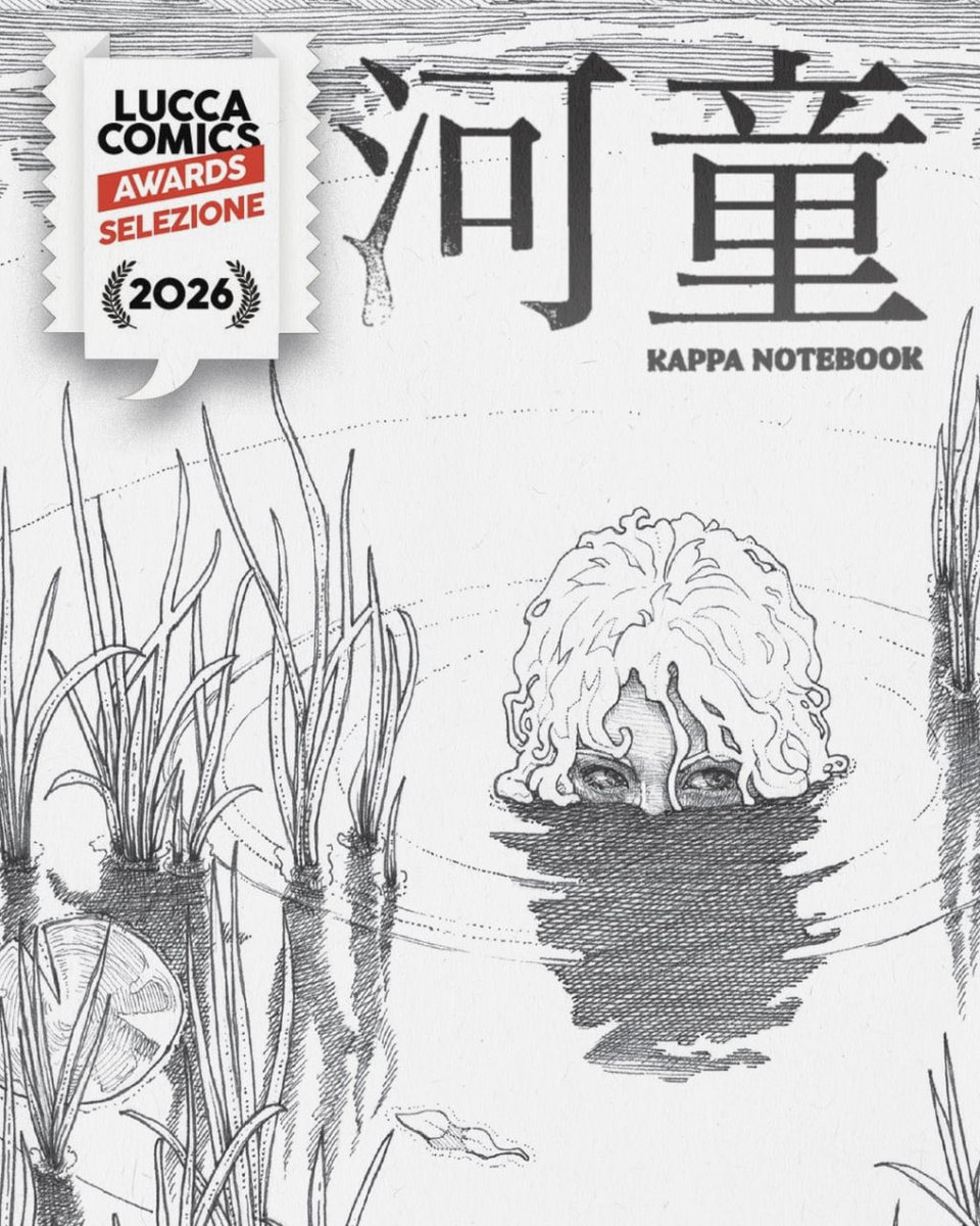 Hollow_Press's tweet photo. Kappa Notebook by Manuela Schiano, has been selected for the Lucca Comics Awards 2026! We invite you to discover the full, uncensored pages on our new Telegram channel! https://t.co/yOZd5wjtxm https://t.co/U1l7kb7Fc3