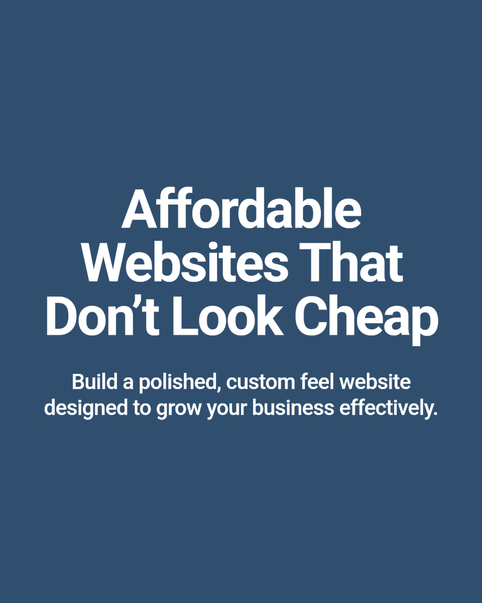 TriadWebDesign's tweet photo. Affordable doesn’t mean basic.

A polished website can still look custom, load fast, and make your business feel ready to grow.

If you’re comparing quotes, ask what’s included before you pick the cheapest one.

request a quote

https://t.co/J5FFAbHHjU https://t.co/aQ1RnUfIdQ