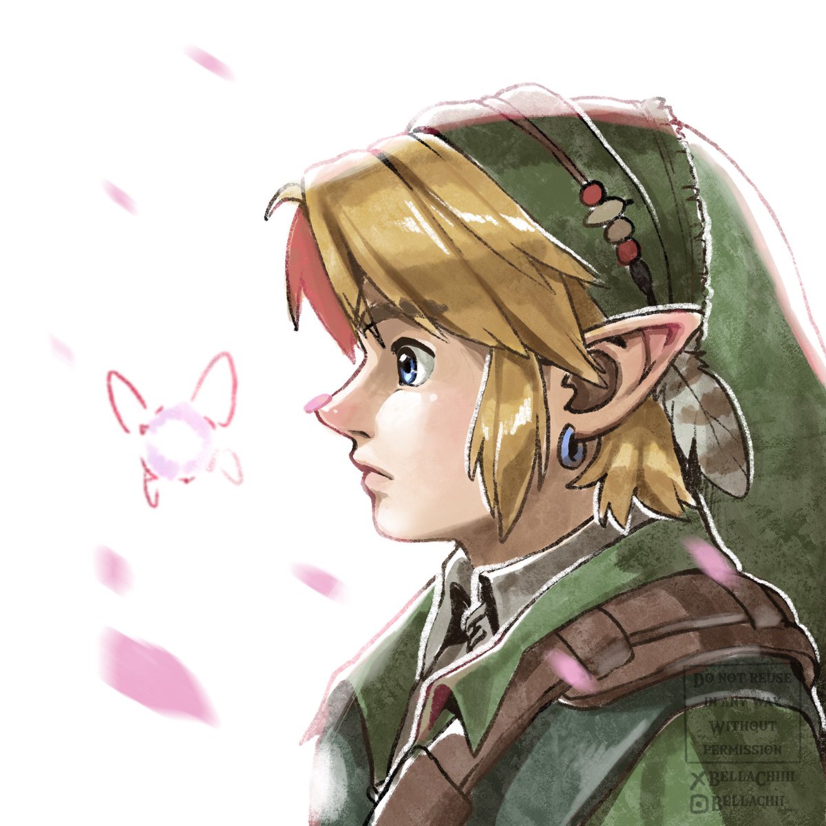 BellaChiiii's tweet photo. So happy that Nintendo kept Links big nose, it’s such a signature feature and it’s super cute🥹💗 #ocarinaoftime https://t.co/tEc4U3hbHK