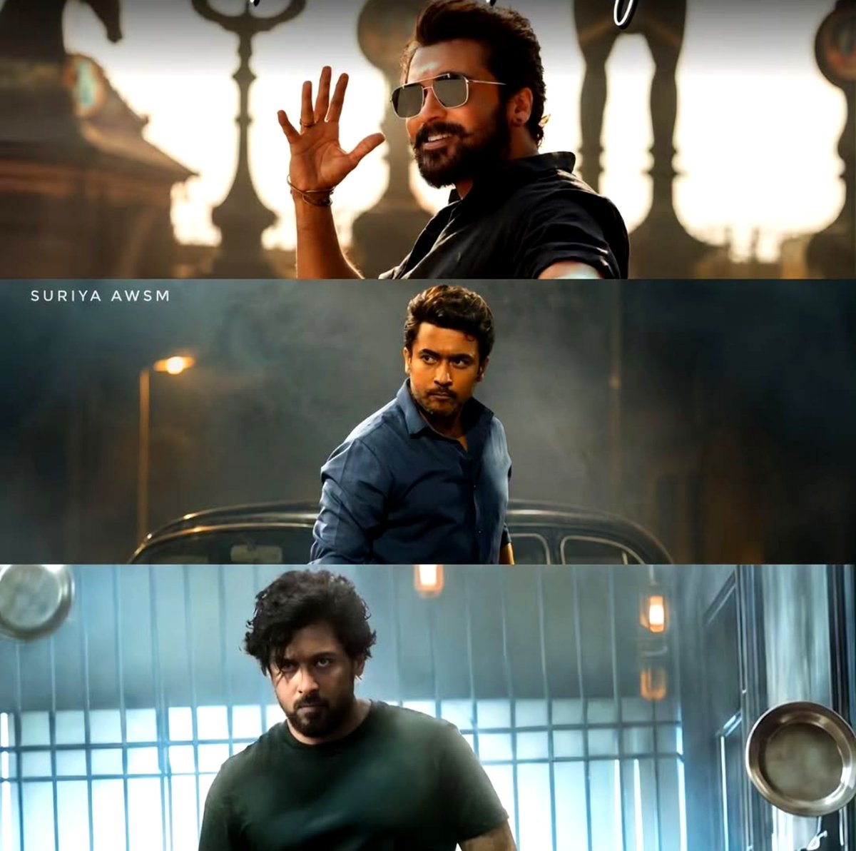 SuryaFansRage's tweet photo. Three looks in a SINGLE year...

The ONE for A Reason @Suriya_offl 😎 https://t.co/v3mSqeqVCd