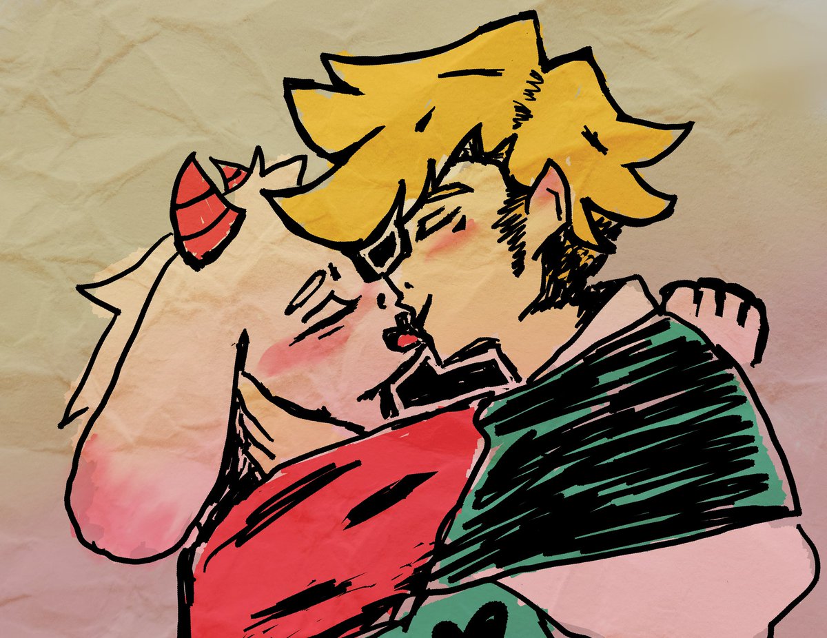 goldenblade__'s tweet photo. kiss kiss

flowsei  フララル 🌼🧣 https://t.co/NWsut768Ss
