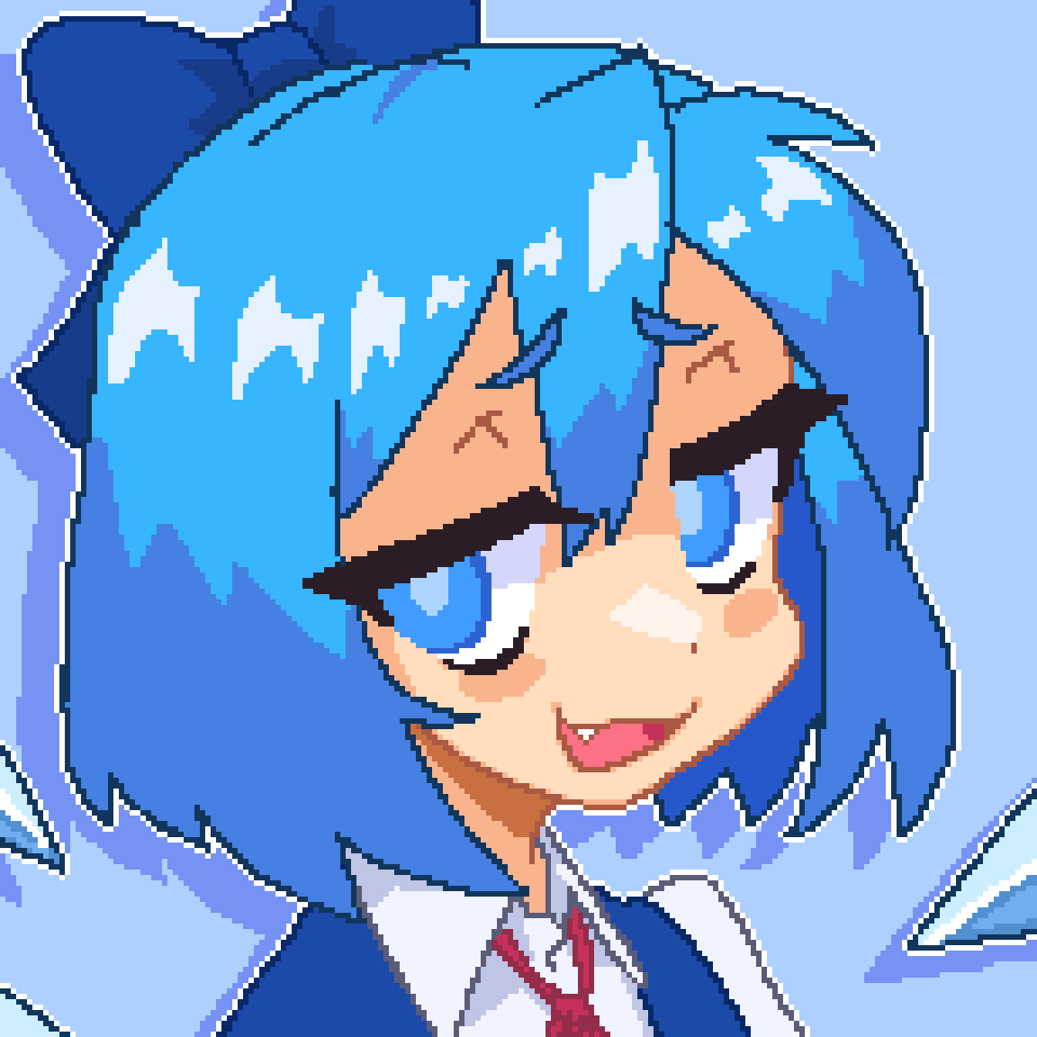 hcnone's tweet photo. cirno day https://t.co/Q8A2mYfvT8