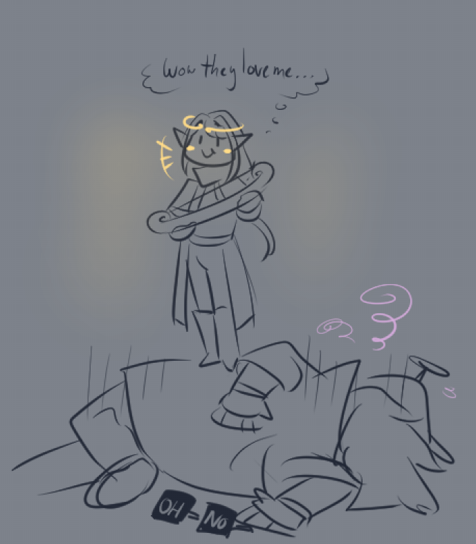 MerylinMiller04's tweet photo. DREAM WINS (?!?!)
(2/2)

|| I needed to remake this drawing for you guys, I'm crying haha 🫠🫠🫠
#utmv #dreamsweep #freshsweep #sanspoll https://t.co/w5zGCLsBGi