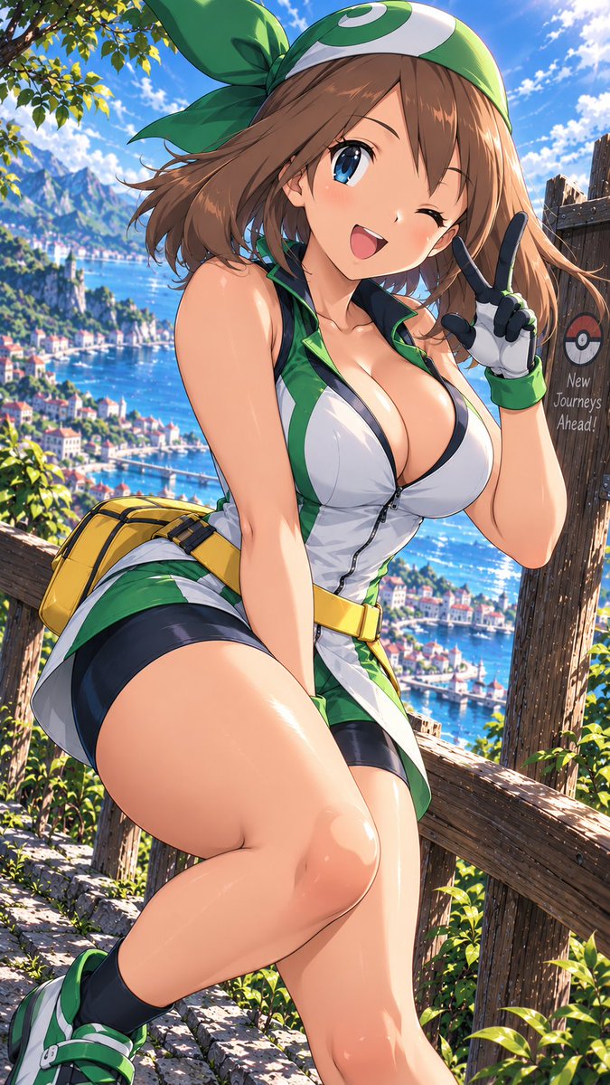 TokenBlack31's tweet photo. #May #Pokemon #pokemonart #anime #waifu May https://t.co/mzqB1UTPtm