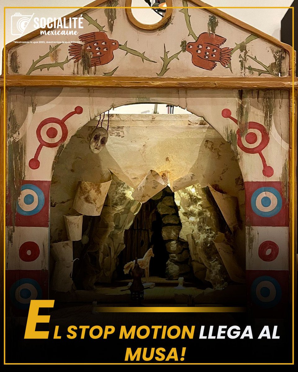 socialitemexi's tweet photo. 🎬✨¡EL STOP MOTION LLEGA AL MUSA!
La exposición “Teatro secreto” ya puede visitarse en el Museo de las Artes (MUSA) de la UdeG y permite descubrir los puppets, maquetas y bocetos detrás de un cortometraje.
✍🏻Pilar Chávez
#TeatroSecreto #MUSA #StopMotion #Animación #Guadalajara https://t.co/6X7G0GJq2M