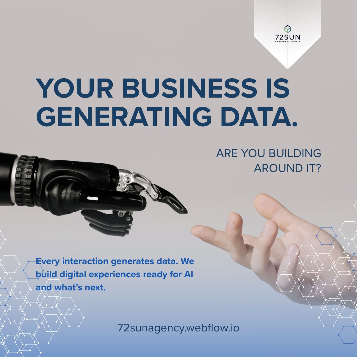 72SUNst's tweet photo. Most companies sit on valuable growth insights without knowing how to use them. 📈 

We engineer tailored, high-performance platforms designed to scale operational reach and elevate profit.
Stop missing out on expansion.

Take action 🎬 
Send that DM

#tech #AI #innovation https://t.co/0UflxD3kjx