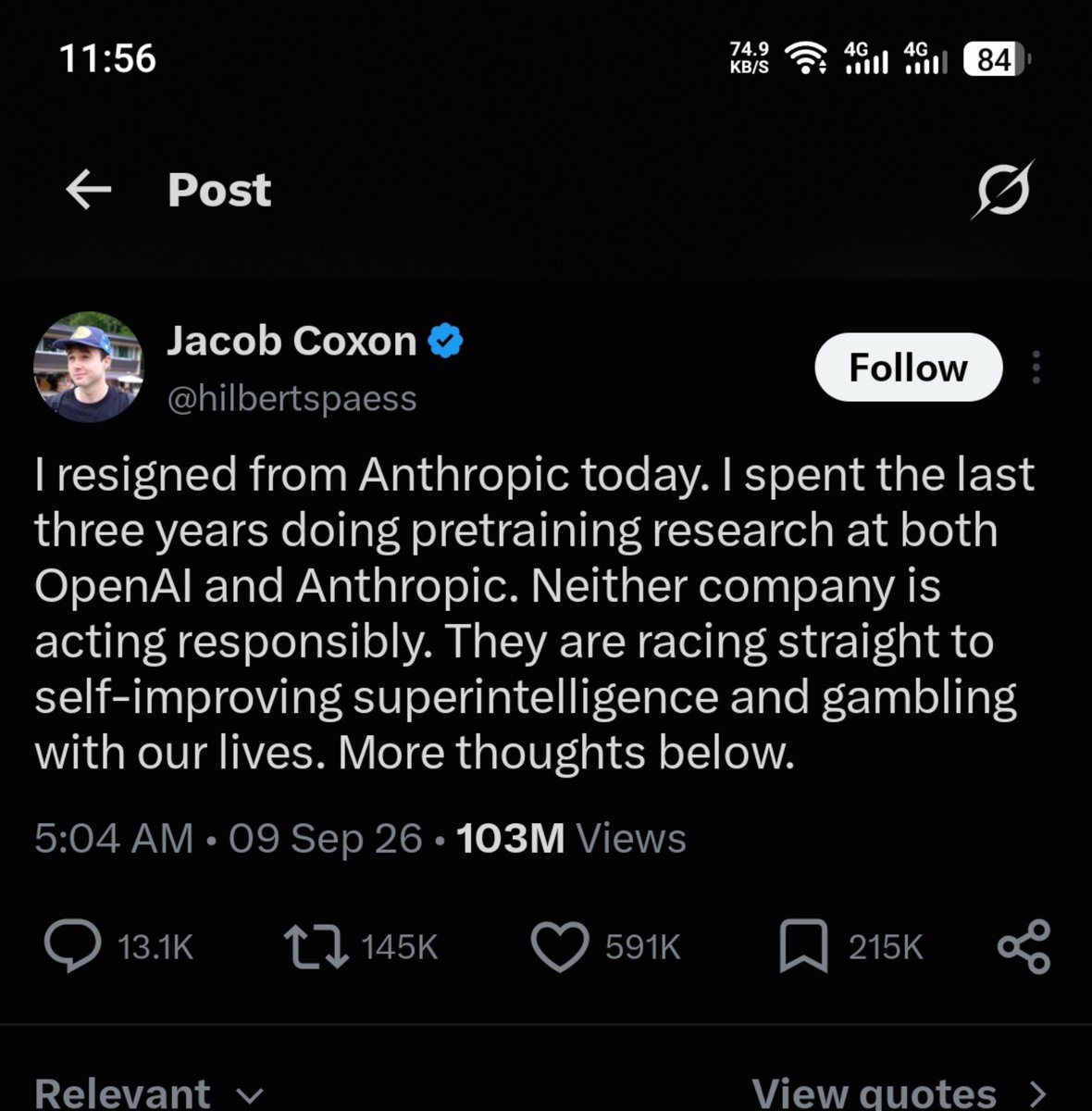 Ubaid4pak's tweet photo. AI on the Top
Optimisim and pessimism maybe or something else? https://t.co/FQE56QLLU7