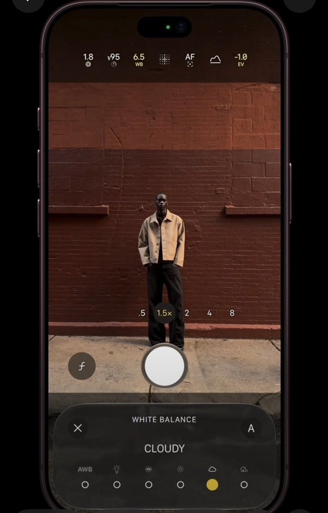 AdityaJhajhar12's tweet photo. Apple introduces 'Pro Controls.' for the new iPhone 18 Pro's camera system. #applevent https://t.co/9kpJBiFkPP
