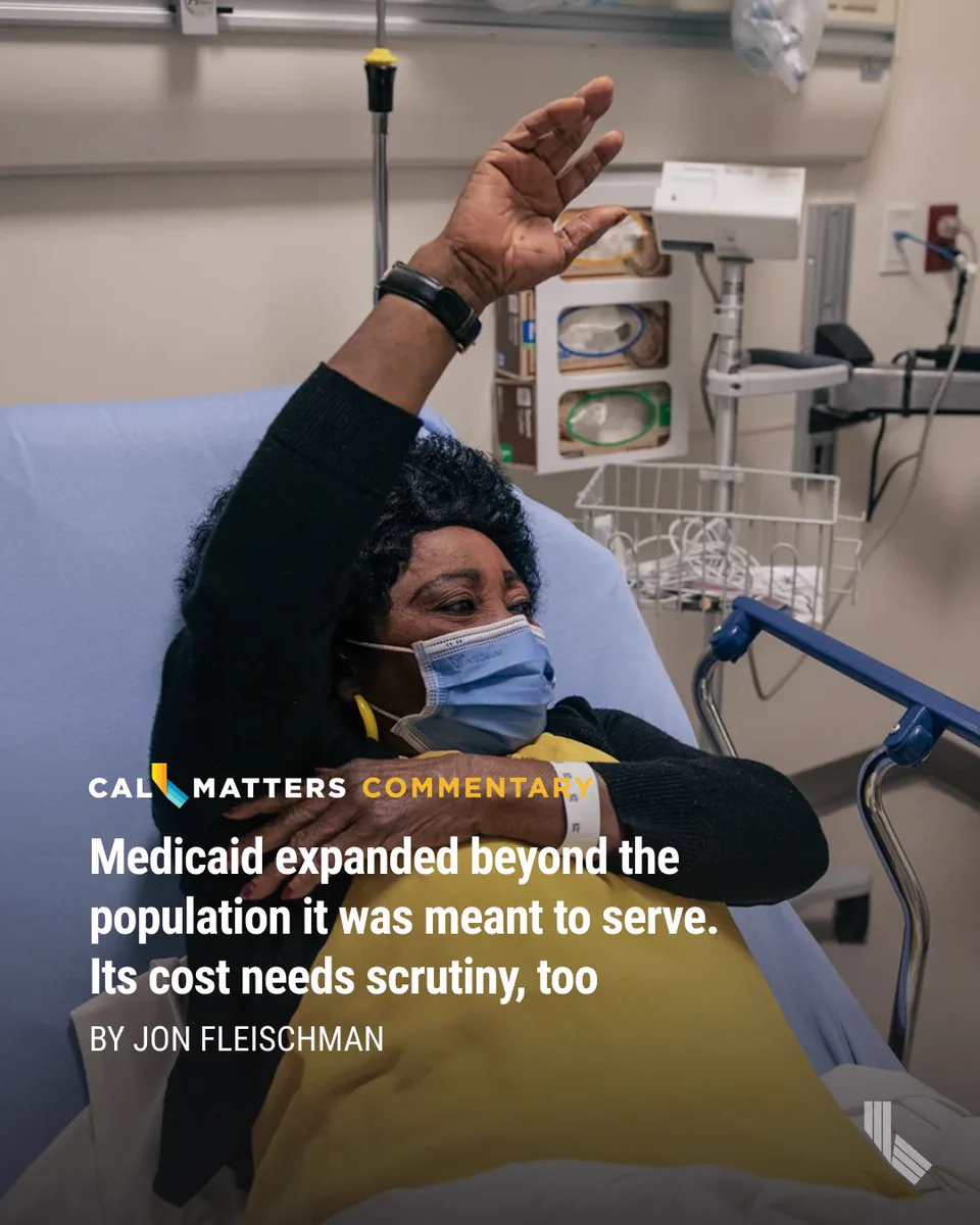 A Medi-Cal recipient gets her arm treated at the Martin Luther King Jr. Community Hospital in Los Angeles on July 26, 2022. Photo by Pablo Unzueta for CalMatters