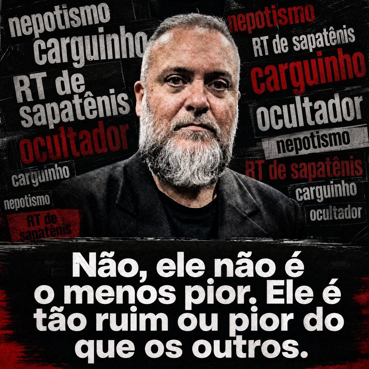 prmalaoficial's tweet photo. Pessoal, não caiam nessa história de que o Rozallah é o menos pior. O cara simplesmente meteu o louco, ficou calado só fazendo a manutenção para manter o tal carguinho e agora reapareceu todo falante. Vale lembrar que, além do caso Rojas, temos ainda as contas de Osmar Stabile que ele votou e aprovou. E há duas coisas que ele nunca responde:

1. Se ele, assim como o Pedro Paulo, acha que torcedores que doaram para a vaquinha da Arena devem ser ridicularizados.

2. Como administrador, sabe dizer qual grande empresa do Brasil usa o nepotismo como política de contratação, já que ele defende a contratação de parentes de conselheiros.
 
Ele não é o menos pior. Ele é tão ruim quanto os outros, ou até pior.