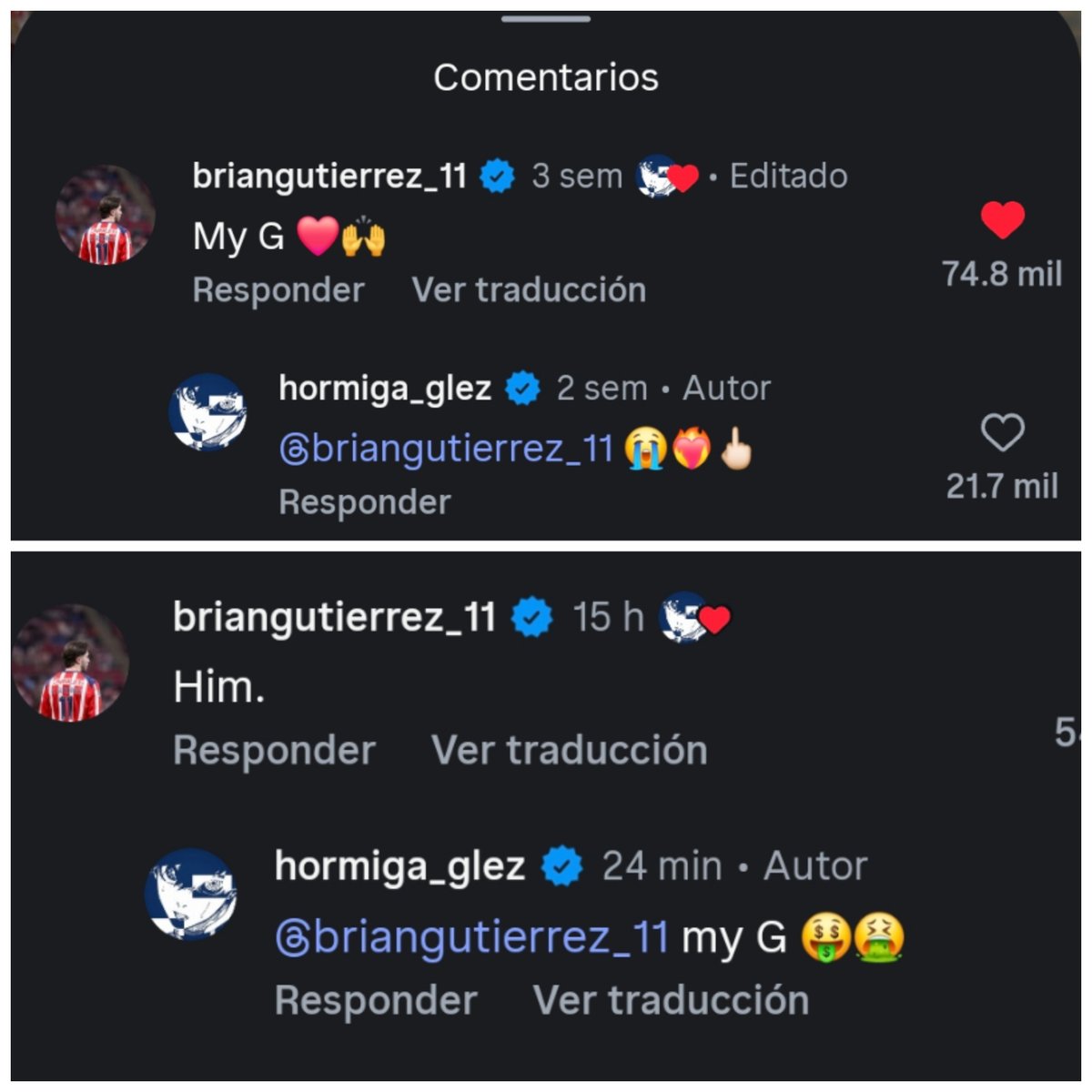 hormigoIs's tweet photo. "🖕" "🤮"

al final la personalidad de mamon tsundere fresita nunca fue de b.rian, sino de ar.mando JSJFJSJAJA y el romantiko empedernido es b.rian https://t.co/dualGJY1Rg