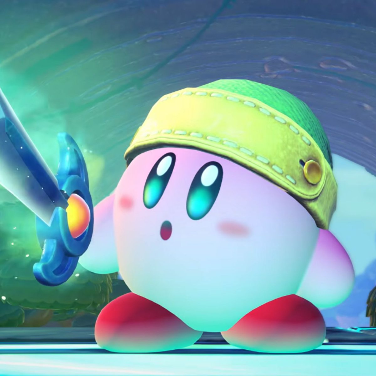 Dexerto's tweet photo. Kirby is finally getting his Breath of the Wild moment with a massive open-world adventure

The trailer reveals Dream Land is trapped inside a giant structure, with Kirby escaping in a Truman Show-style twist https://t.co/BnhASkdHHe