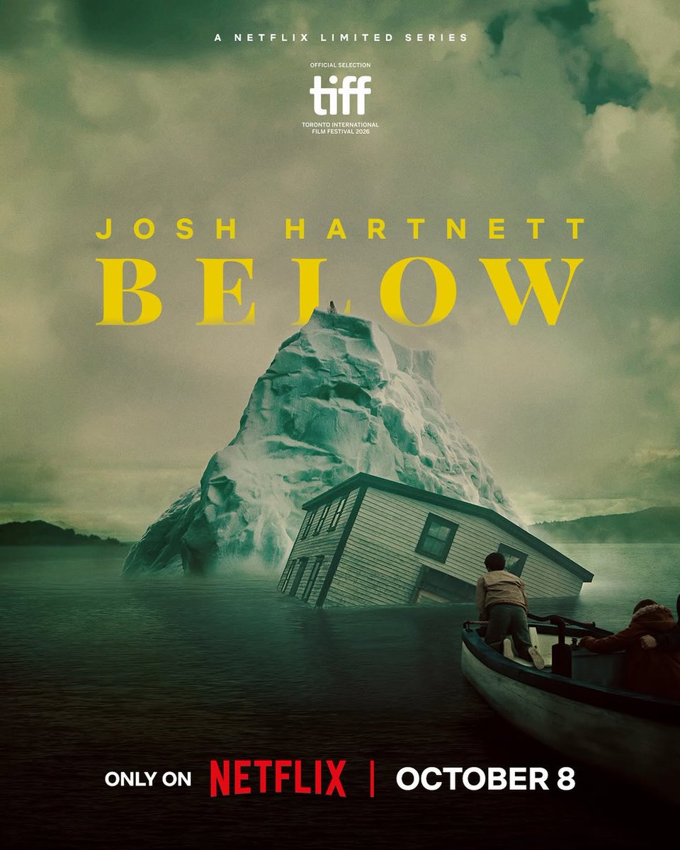 MovieCoverage_'s tweet photo. There’s something in the water. 

Josh Hartnett stars in the suspenseful new thriller BELOW, coming to Netflix on October 8. https://t.co/k7Qe8L5dG5