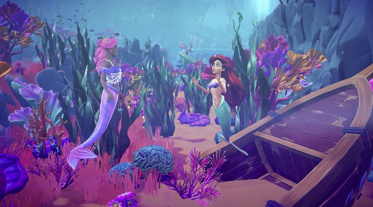 May_Lexi_'s tweet photo. ✨Disney DLV

💙 The Keepsake Sea

We can finally become mermaids and explore the underwater world with Ariel! 🧜‍♀️ 🌊

#disneydreamlightvalley #DreamlightValley https://t.co/xCi1OPk5Ao