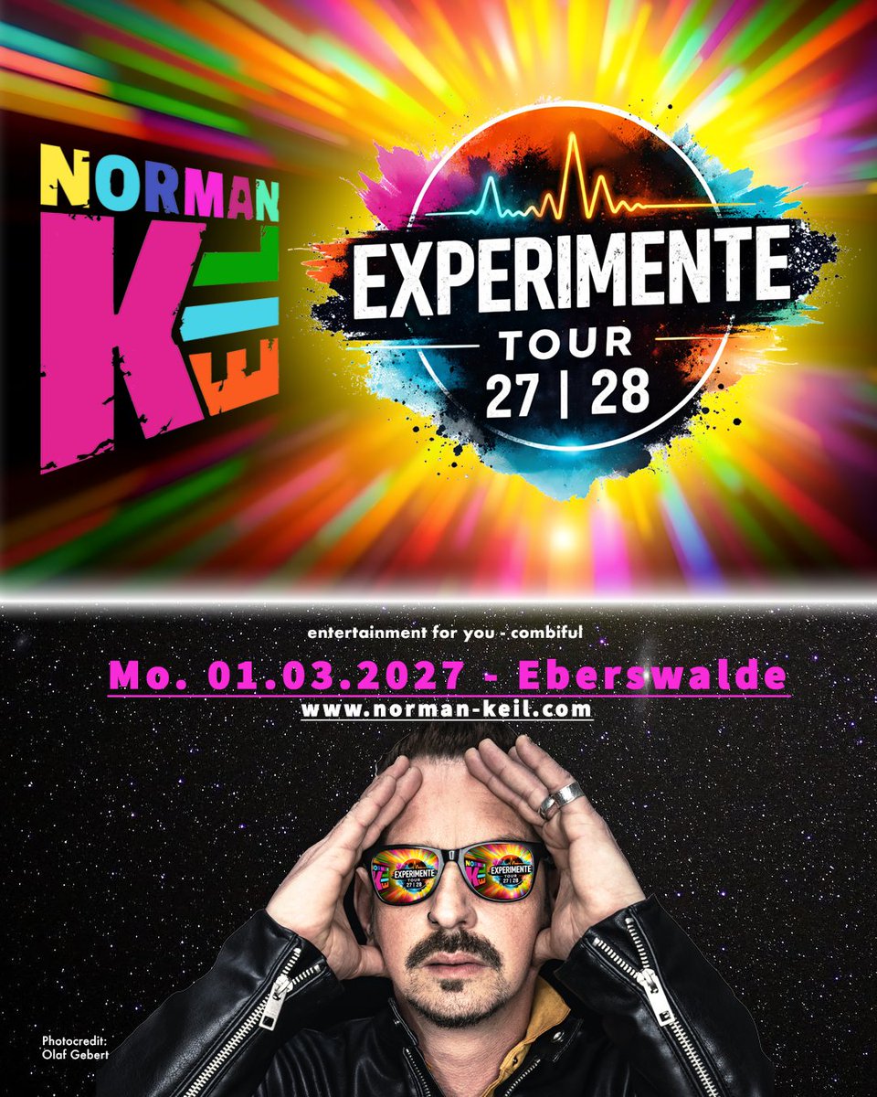 combiful's tweet photo. Norman Keil - EXPERIMENTE TOUR 27|28

https://t.co/RBznLB75k3 https://t.co/aHCOFA5J5H