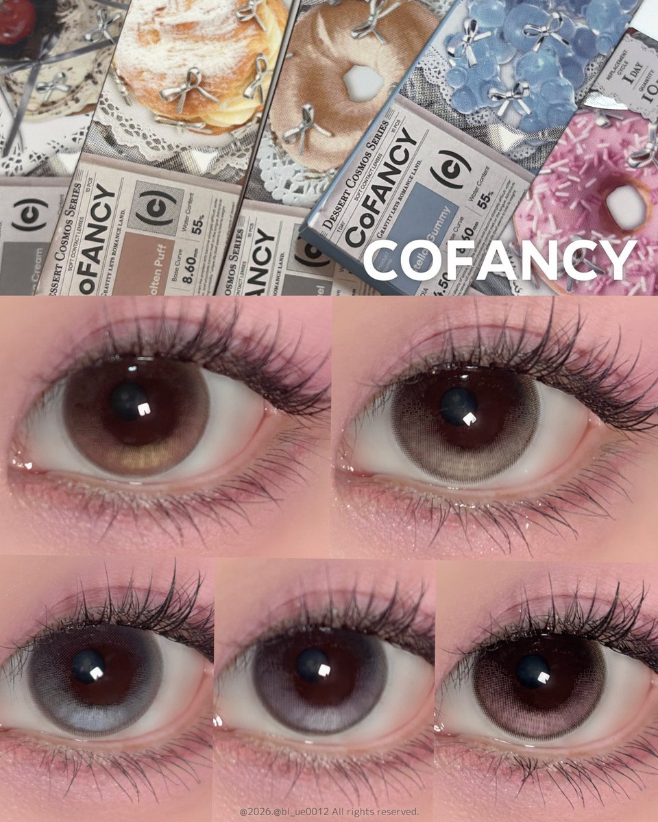 26moon_'s tweet photo. คอนแทคที่ตาลูกแก้วที่สุด Cofancy แล้วแค่ 490฿ อ่ะ😭 รายวัน 1 กล่อง 5 คู่นะคะ ลูกค้าอยากดูรีวิวเพิ่ม ส่องใน #cofancy ได้เบยค่า พสญี่ปุ่นรีวิวให้ฉ่ำ https://t.co/DQe4Ma7yQi