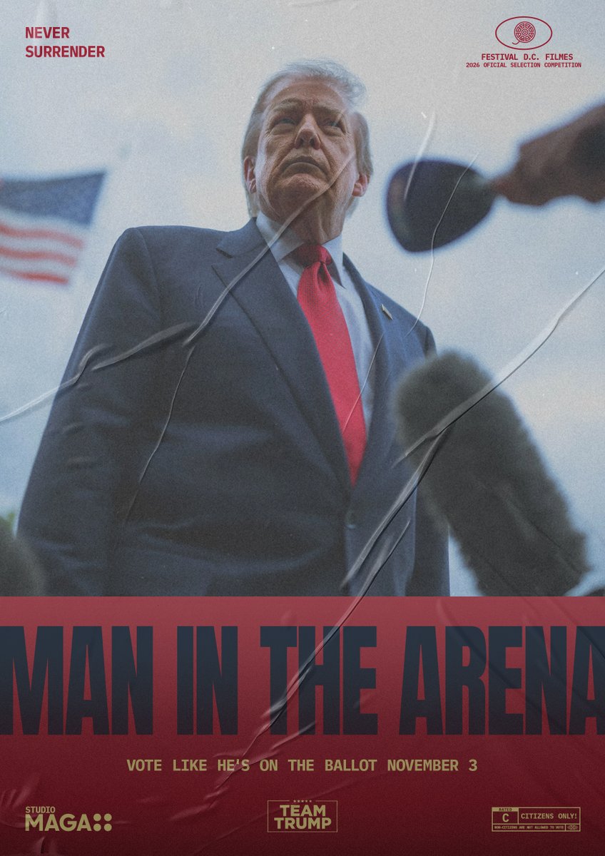 TeamTrump's tweet photo. President Trump is in the arena fighting for you.

Tune in tonight to hear President Trump deliver his message on the importance of voting Republican this November. 🇺🇸 https://t.co/SfMyUDwrYe