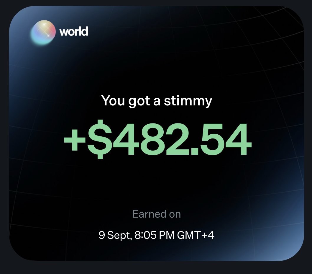 Hydraze420's tweet photo. Only in crypto do we get $480+ stimmy's for signing up to new platforms.

1) Join: https://t.co/PiO8m3vQNd

2) Connect X account + burner wallet

3) Place a small trade, I did $10 but seen people doing $3

Get a stimmy paid in $CASH token straight to your wallet, I swapped for SOL and worked immediately.

I used a burner Phantom wallet but think is safe, DYOR ofc though.

Amount you get is based on quality of X account I think.
